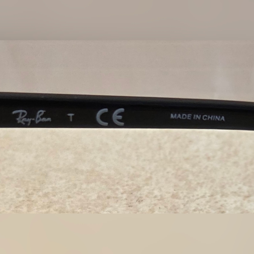 Ray-Ban Sunglasses RB4346 Blue Gradient Mirrored 51-19 Brand New - No Tags - Picture 8 of 8